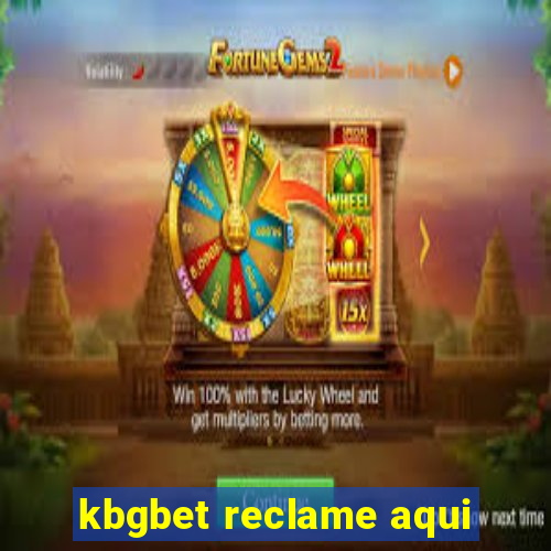 kbgbet reclame aqui